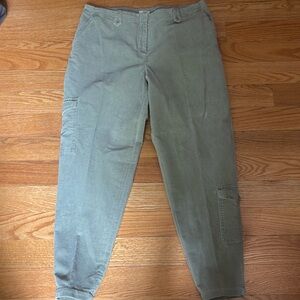J Jill Women’s Tapered Green Pants